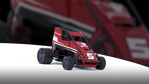 Dirt Outlaw Micro Sprint Car - Non-Winged